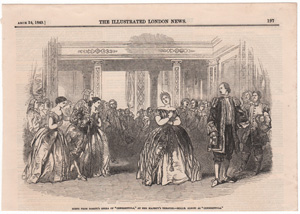 antique opera prints from the 19th century